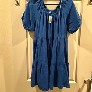 Old Navy Women's Mini Dress in Blue